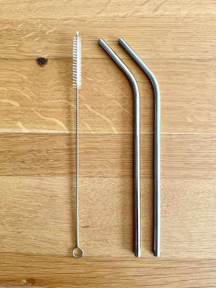 Paille en inox