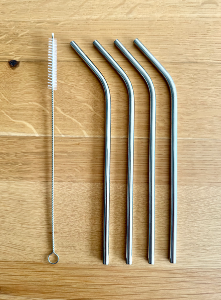 Paille en inox